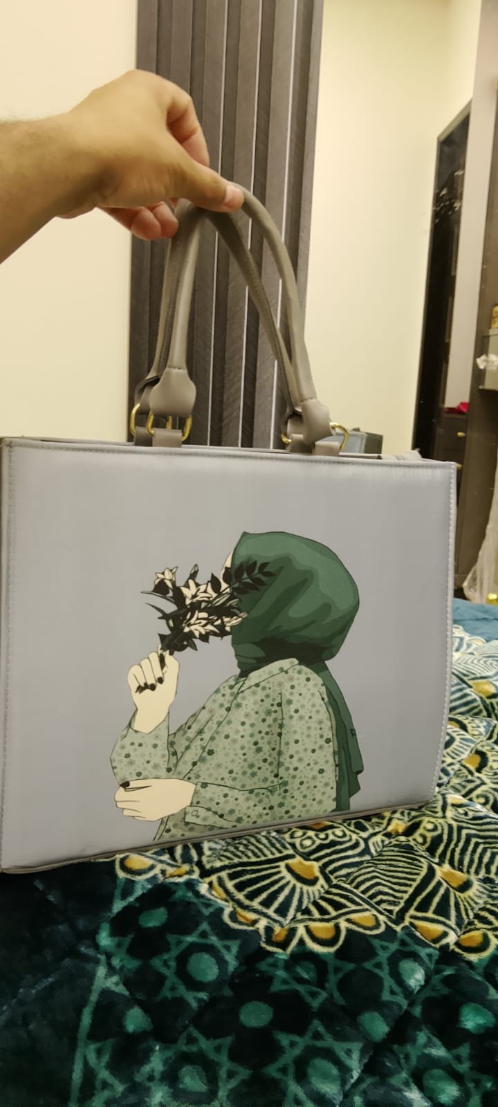 Hijab Portrait Tote