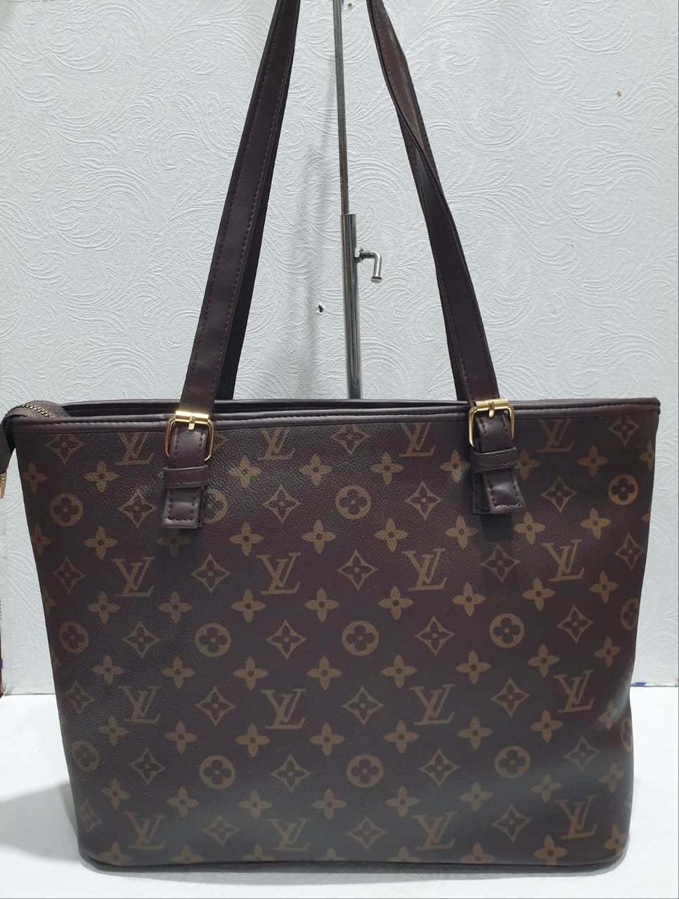 Brown Monogram Tote