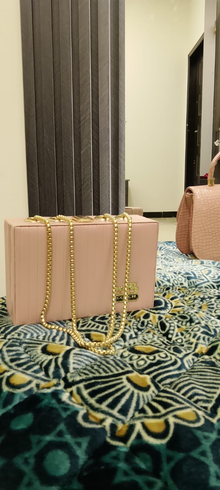 Blush Box Clutch